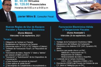 Nuevas reglas por Facturas Electrónicas y Equipos Fiscales en Panamá (Básico) 15 de septiembre 2021