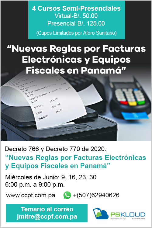Nuevas reglas de Uso por Facturas Electrónicas y Equipos Fiscales en Panamá