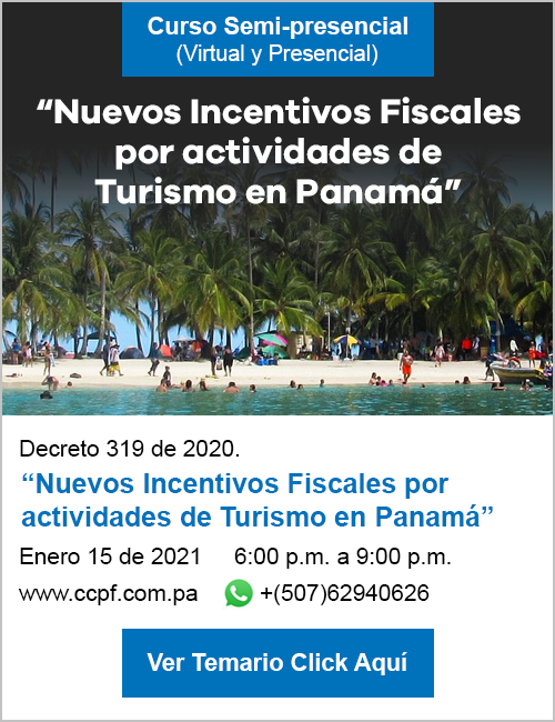 Nuevos Incentivos Fiscales por Actividades de Turismo en Panamá